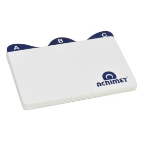 INDICE P/FICHAS 3X5 DE A/Z 12,7X7,7CM REF.631.0 ACRIMET