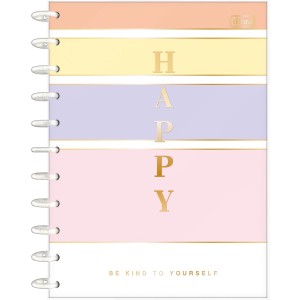 CADERNO UNIVERSITARIO 1 MATERIA 80FLS TILIDISCO HAPPY TILIBRA
