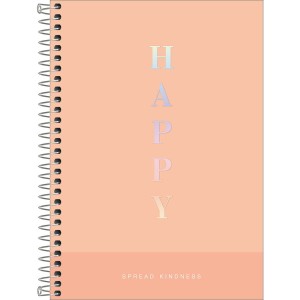 Caderno 1/4 Espiral Pequeno Happy TILIBRA