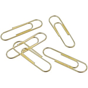 Clips N°2/0 C/120 Unidades Dourado TILIBRA