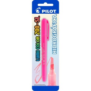 Marca Texto Rosa Lumi Color 200-SL Blister - PILOT