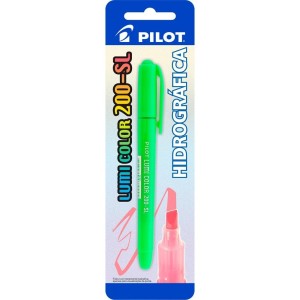 Marca Texto Verde Lumi Color 200-SL Blister - PILOT