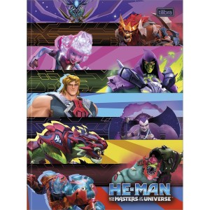 CADERNO BROCHURA UNIVERSITARIO 80FLS HE-MAN TILIBRA