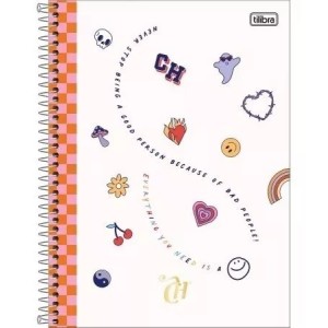 CADERNO UNIVERSITARIO 1 MATERIA 80FLS CAPRICHO TILIBRA