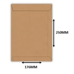 ENVELOPE SACO 176X250 KRAFT CAIXA C/250 FORONI | SCRITY