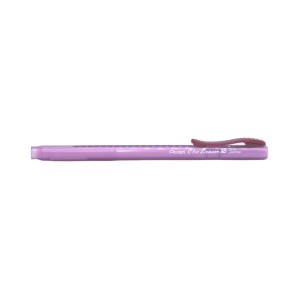 Caneta Borracha Clic Eraser transparente Vermelha PENTEL