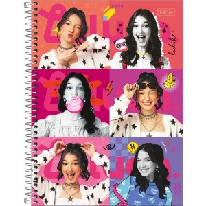 CADERNO UNIVERSITARIO 1 MATERIA 80FLS LULUCA CONNECT TILIBRA