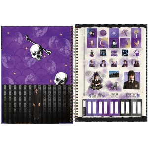 CADERNO UNIVERSITARIO 10 MATERIAS 160FLS WANDINHA CONNECT TILIBRA