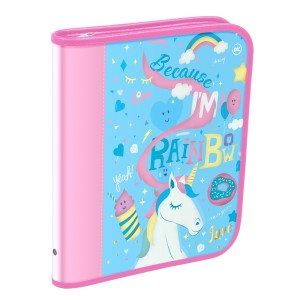 FICHARIO UNIVERSITARIO 48FLS UNICORNIO LOVE AZUL DAC