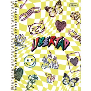 CADERNO UNIVERSITARIO 1 MATERIA 80FLS CAPRICHO TILIBRA