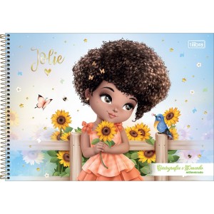 CADERNO DESENHO MILIMETRADO 80FLS JOLIE TILIBRA