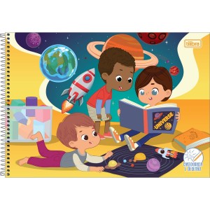 CADERNO DESENHO 48FLS SAPECA MASCULINO TILIBRA