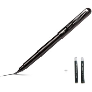Caneta Brush Preta Pocket + Refil PENTEL