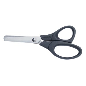 TESOURA ESCOLAR 13CM 167-BK PRETA MUNDIAL