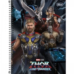 CADERNO UNIVERSITARIO 1 MATERIA 80FLS THOR TILIBRA