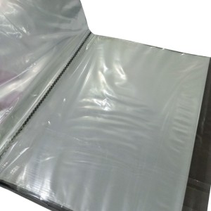 Pasta Catalogo Portfolio A4 40 Envelopes 0,12 Medio Fume Vision Com Visor Ref.641PP-FM DAC