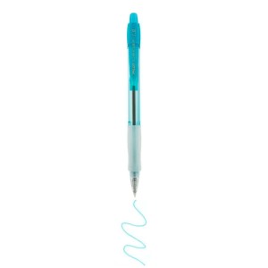 Caneta Esferografica 1.0mm Super Grip Color Azul Claro PILOT