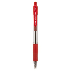 Caneta Esferografica 1.0mm BPS Super Grip Vermelho PILOT