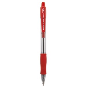 Caneta Esferografica 1.6mm Super Grip Vermelha Blister PILOT