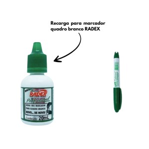 Tinta Pincel Quadro Branco 20ml ASUPER RADEX