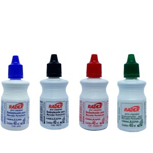 Tinta Reabastecedor Pincel Atomico Permanente 40ml ASUPER RADEX