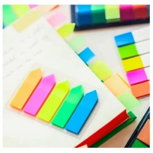 Marcador de Pagina Adesivo 12x44mm 5x25 Folhas KAZ