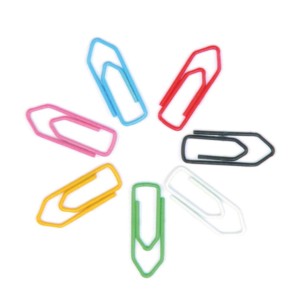 Clips N°5 Colorido C/100 Unidades Mini