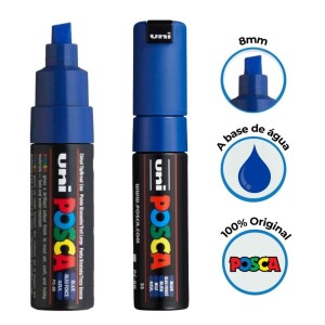 Caneta Posca 8.0mm PC-8K UNI-BALL