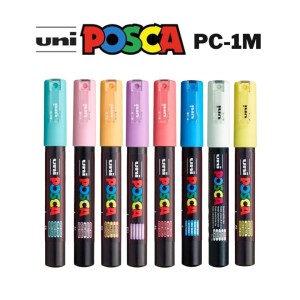 Caneta Posca 0.7mm PC-1M UNI-BALL