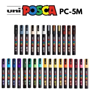 Caneta Posca 1.8-2.5mm PC-5M UNI-BALL