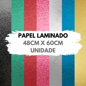 PAPEL LAMINADO 48X60 UNIDADE