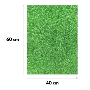 Eva Glitter 40X60cm Pacote Com 5 Folhas