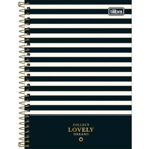 Caderno Universitário 1 Matéria 80 folhas West Village TILIBRA