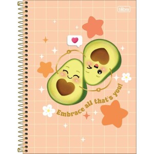 Caderno Universitário 10 Matérias 160fls Abacute TILIBRA