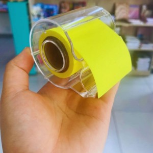 Post-it 50mmx5m Amarelo Com Dispenser Rolo Tili Notes TILIBRA