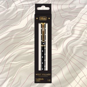 Caneta Esferográfica Metálica 1.0 mm West Village TILIBRA
