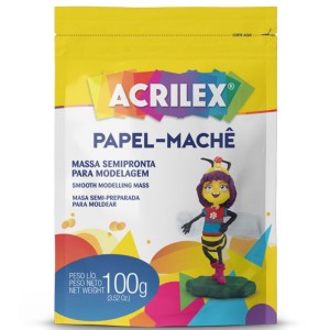 Papel Mache 100g ACRILEX