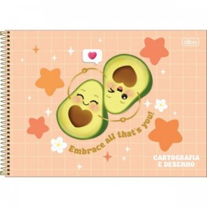 CADERNO DESENHO 80FLS ABACUTE TILIBRA