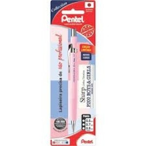 LAPISEIRA 0.7MM TECNICA ROSA CLARO BOYS & GIRLS P207 PENTEL