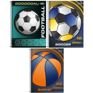 Caderno Espiral Capa Dura Universitário 10 Matérias 160 folhas Score Connect TILIBRA