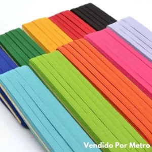 Elástico Chato 16mm Cores - METRO