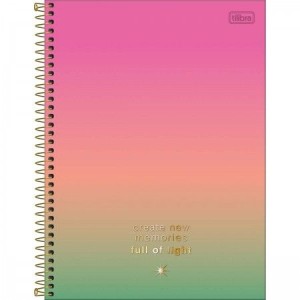 CADERNO UNIVERSITARIO 1 MATERIA 80FLS GREAT TILIBRA