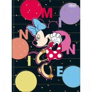 CADERNO BROCHURA UNIVERSITARIO 80FLS MINNIE MOUSE TILIBRA