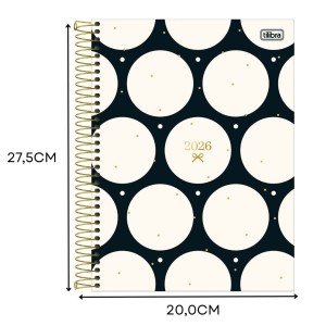 Agenda 2026 Diária West Village Espiral TILIBRA