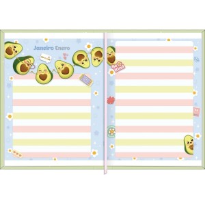 Agenda 2026 Escolar Diária Mini Abacute Brochura TILIBRA