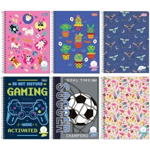 Caderno Quadriculado Espiral 10x10mm 96fls Universitario D+ Capa Dura TILIBRA