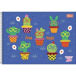 Caderno Desenho 96fls D+ Feminino Capa Dura TILIBRA