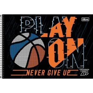 Caderno Desenho 96fls D+ Masculino Capa Dura TILIBRA