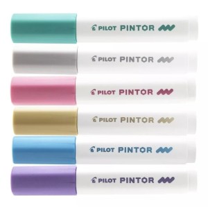 CANETA PILOT PINTOR 1.4MM C/6 CORES METALICAS