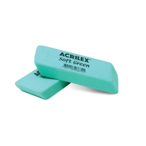 Borracha Verde Soft ACRILEX